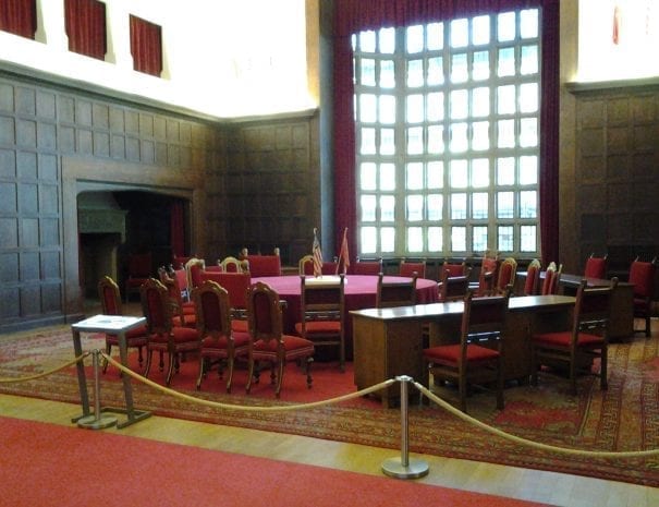 Schloss Cecilienhof_Konferenzsaal